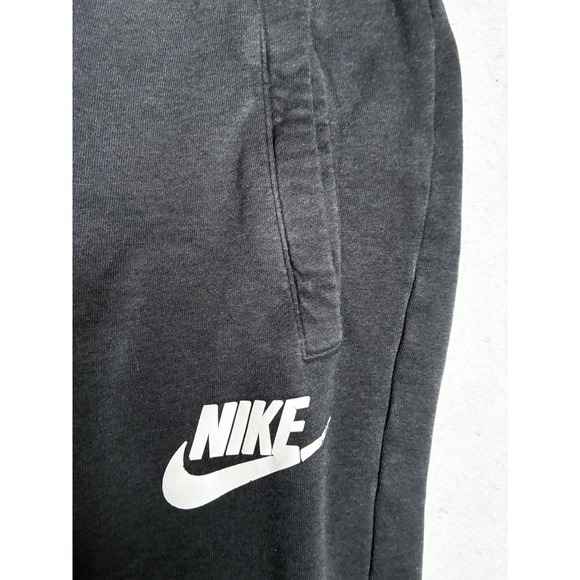 Nike Sportswear Mens Fleece Joggers Black Tapered Sweatpants Medium M RN56323 - Picture 2 of 11